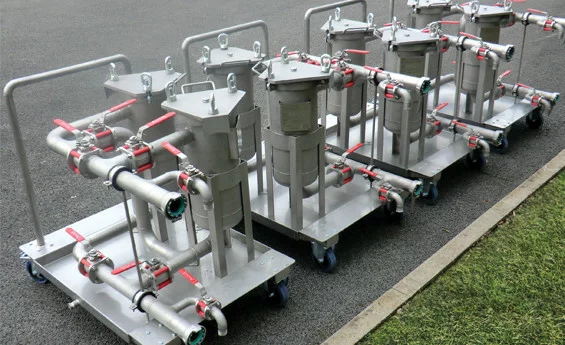 bespoke filter bag housings