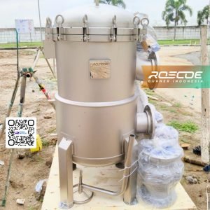 Fabrikasi Double Bag Filter Housing SS304 untuk Unilever Oleochemical Indonesia